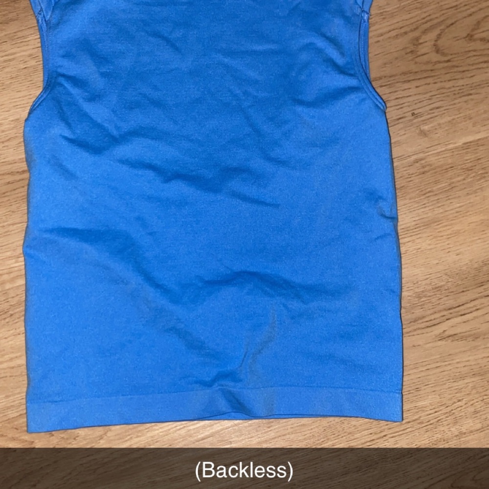 Blue Sleeveless Top